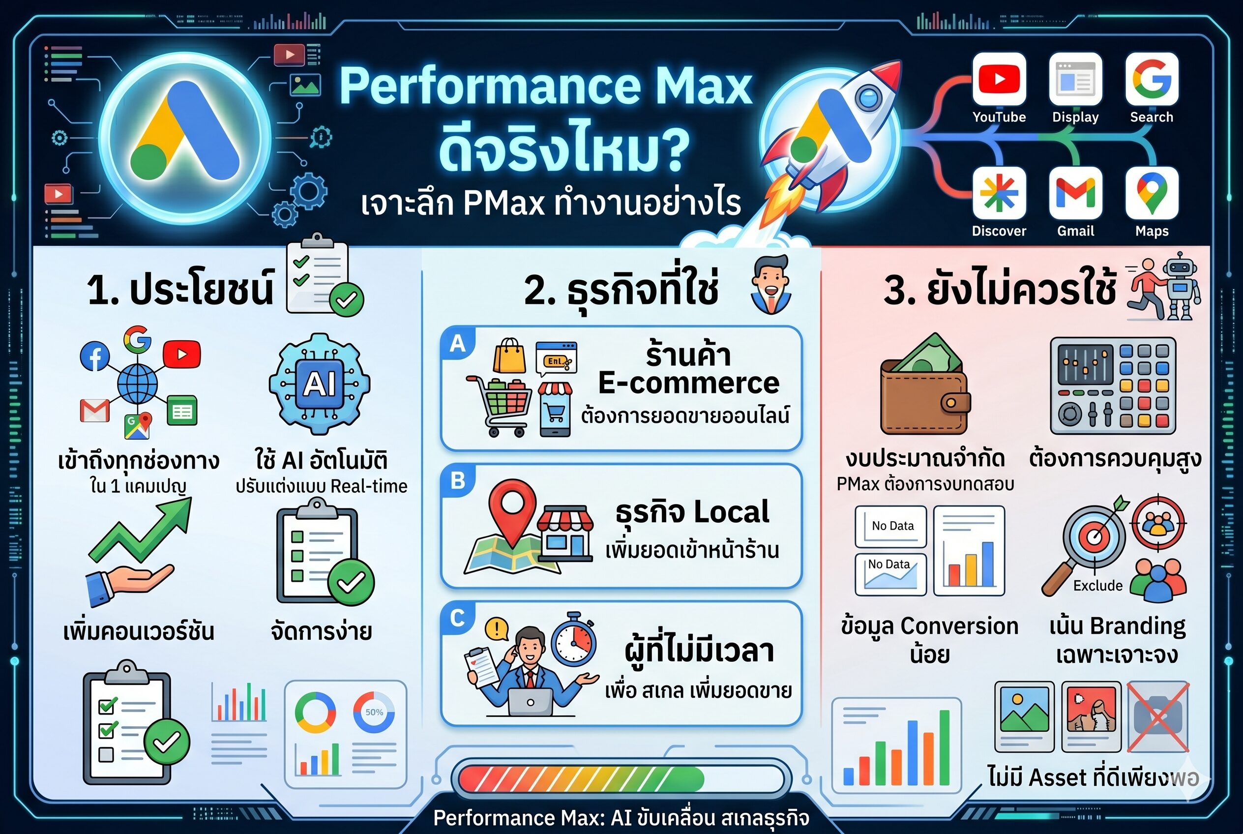 Performance Max - Performance Max ดีจริงไหม เจาะลึกแคมเปญ