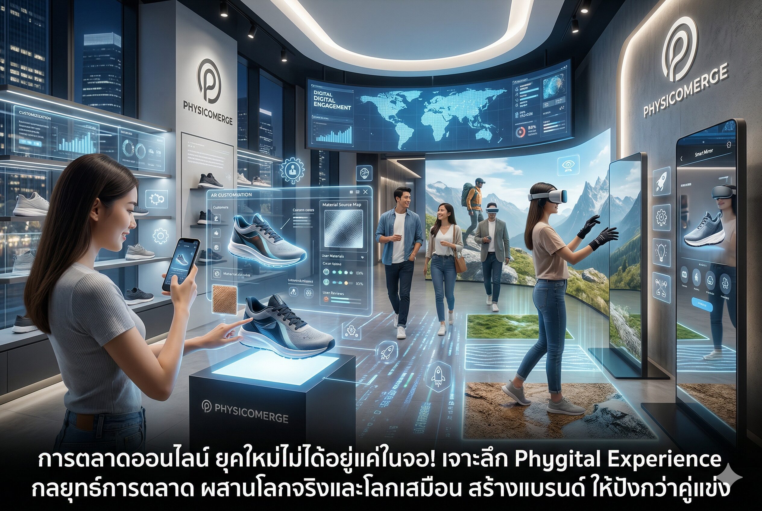 การตลาดออนไลน์ - การตลาดออนไลน์ ยุคใหม่ไม่ได้อยู่แค่ในจอ