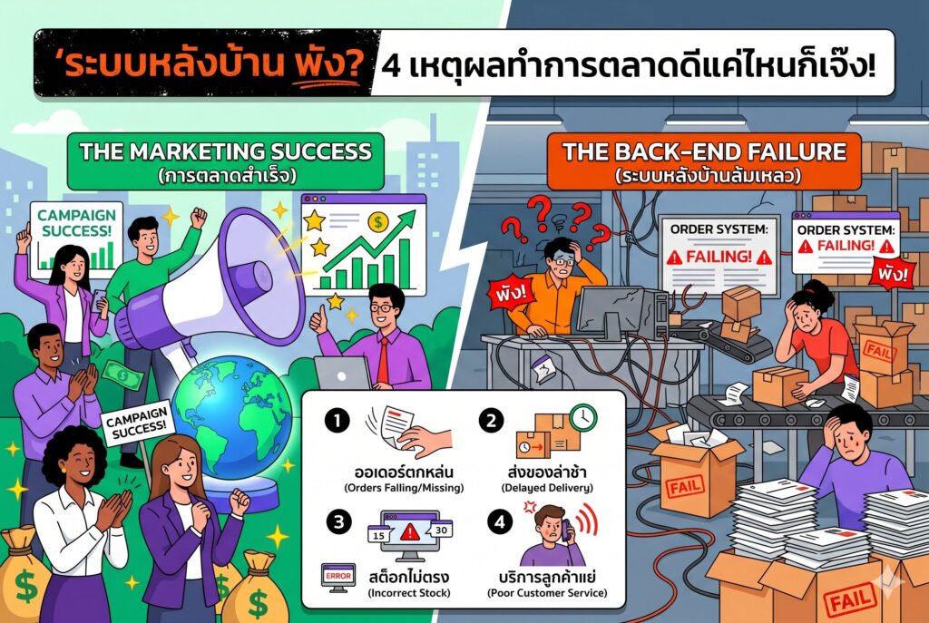ระบบหลังบ้าน, การตลาดออนไลน์, เพิ่มยอดขาย, โฆษณาเฟสบุ๊ค, ปิดการขาย