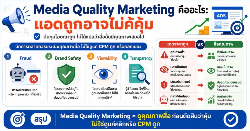 Media Quality Marketing, Media Quality, Brand Safety, Viewability, Ad Fraud