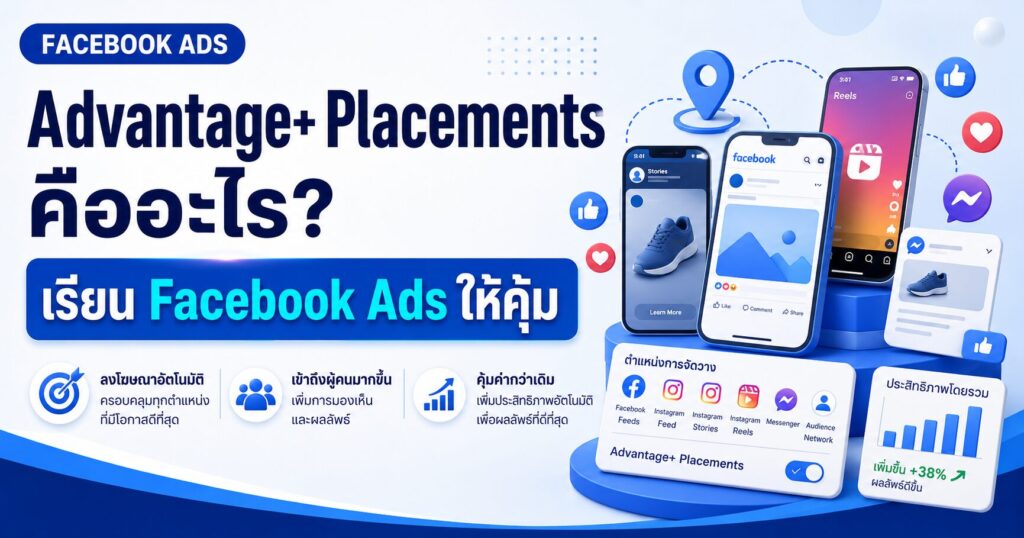 คอร์สเรียน Facebook Ads, เรียนยิงแอด Facebook, เรียน Facebook Ads, คอร์ส Facebook Ads, สอนยิงแอด Facebook