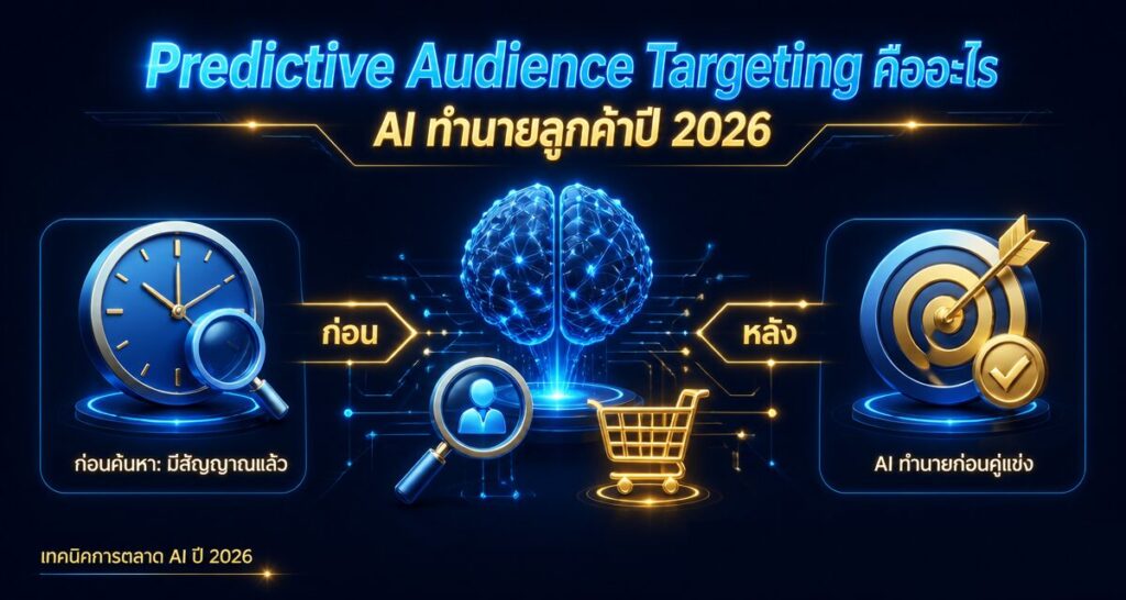 Predictive Audience Targeting คืออะไร: AI ทำนายลูกค้าปี 2026