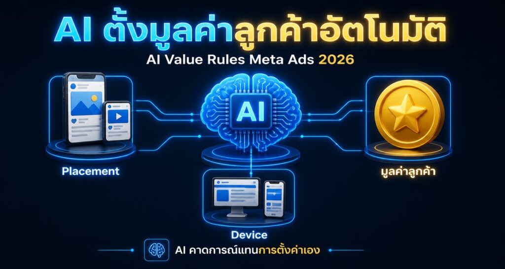 AI Value Rules Meta Ads: AI ตั้งมูลค่าลูกค้าอัตโนมัติ 2026
