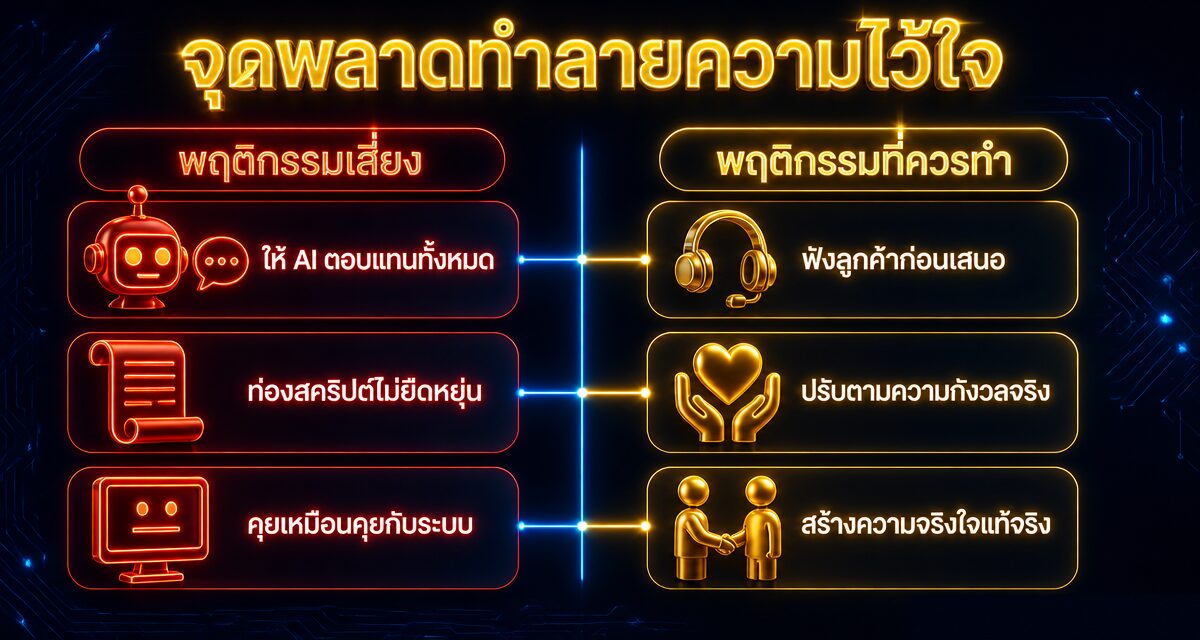 Human Skills การขาย 2026: ทักษะ AI แทนไม่ได้ ปิดดีลด้วยใจ 1 Human Skills การขาย 2026 ทักษะมนุษย์ที่ AI แทนไม่ได้ในการปิดการขาย