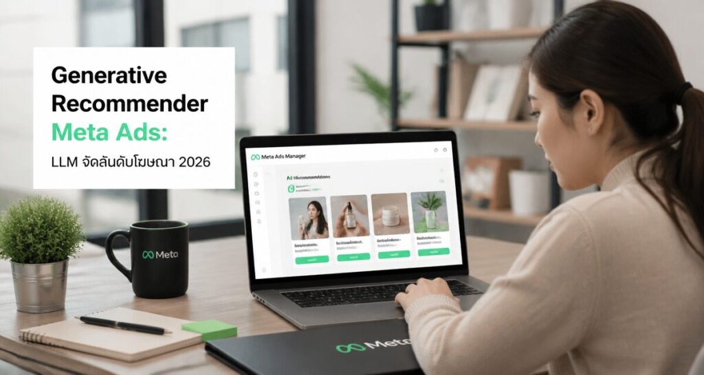 Generative Recommender Meta Ads: LLM จัดอันดับโฆษณา 2026